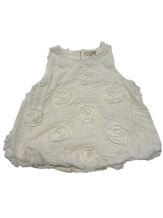 Hayden Girls Ivory SleevelessTextured Top