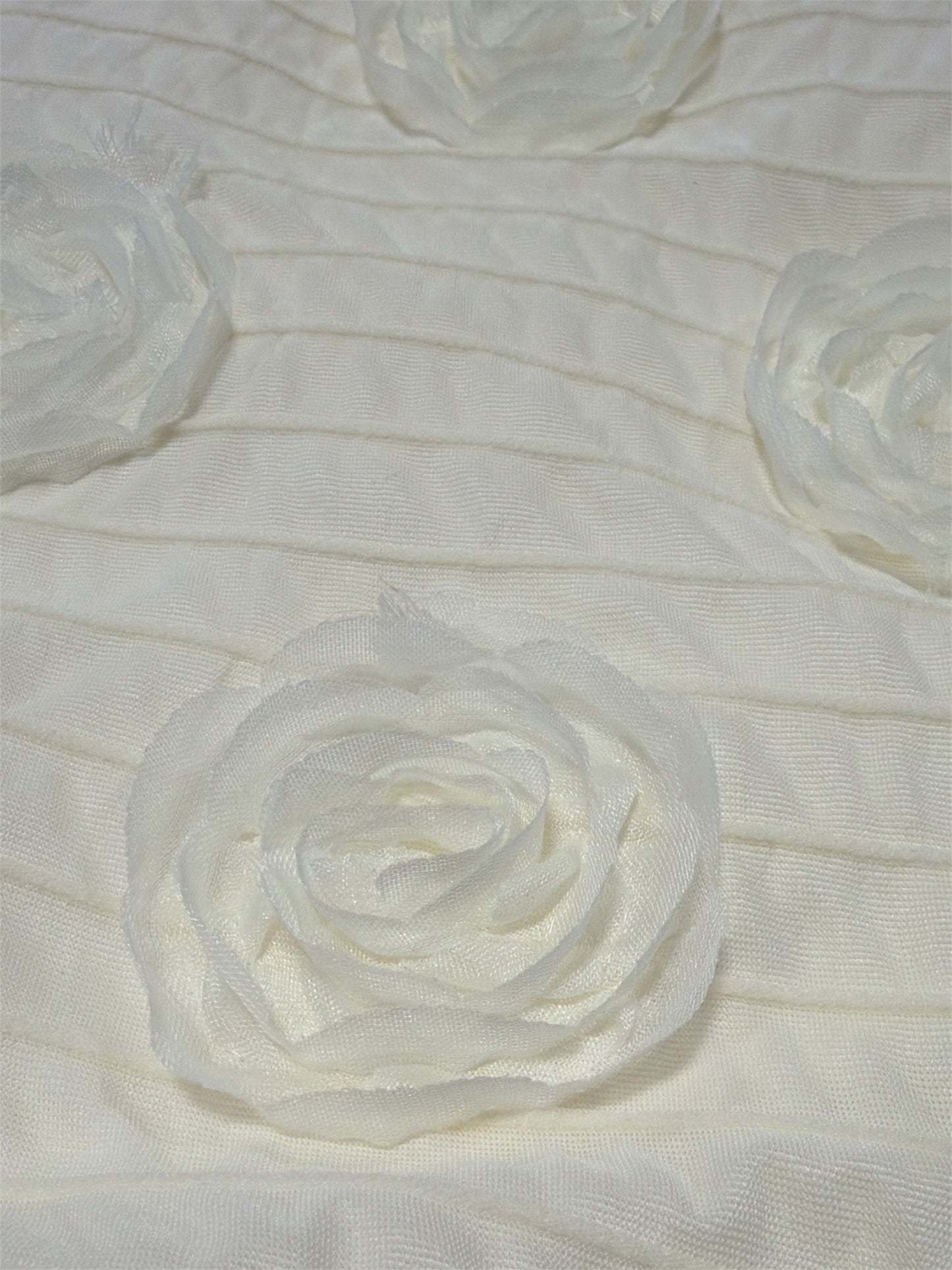 Hayden Girls Ivory SleevelessTextured Top