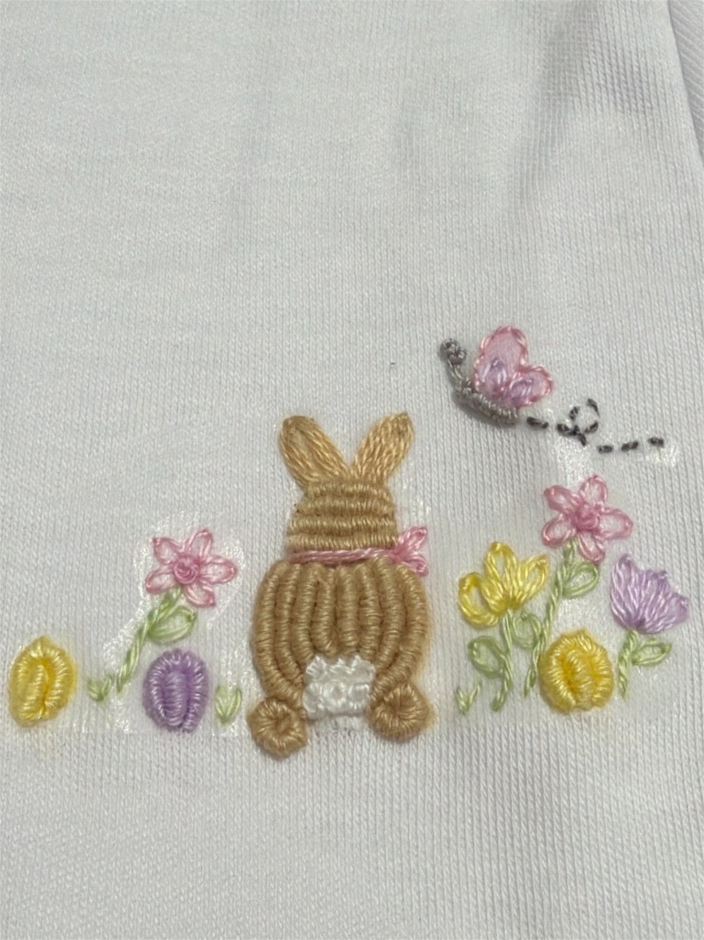 Magnolia Baby Bunny's Basket Diaper Cover Set - Pink