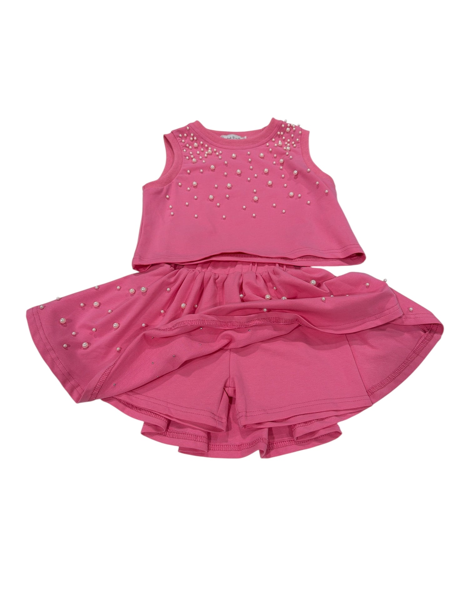 Blended Spirit Pink Pearl Skirt Set