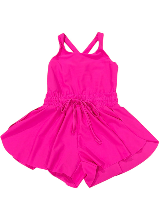 Blended Spirit Hot Pink Butterfly Romper