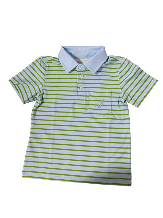 Coolybri Brooks Striped SS Polo