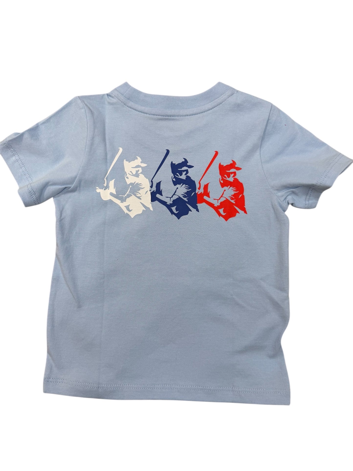 Coolybri  Batter Up Graphic Pocket T - Blue