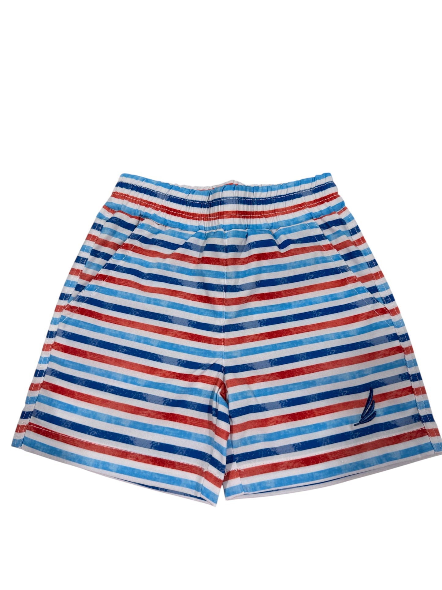 Coolybri Performance Stripe Print Short