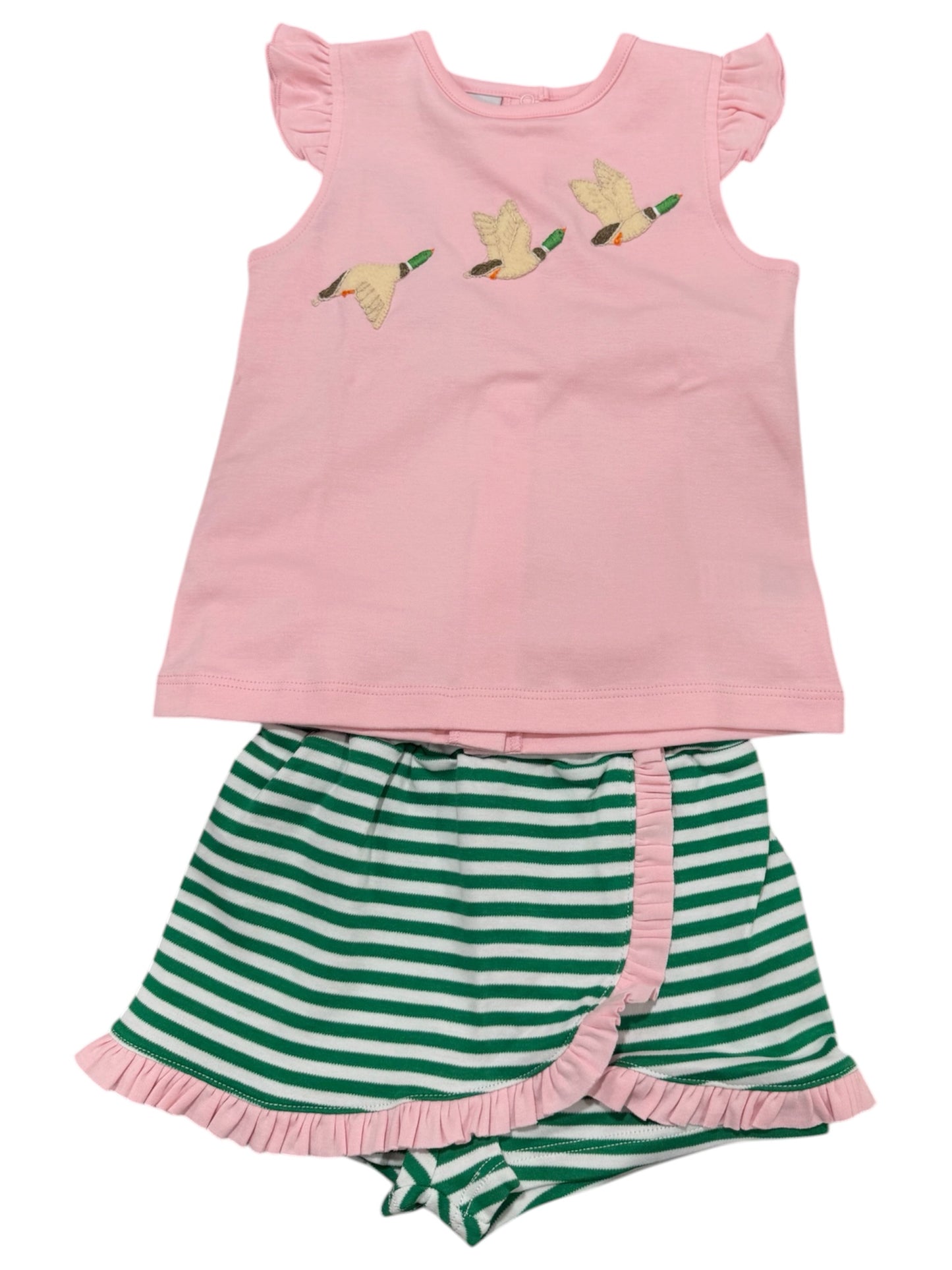 Squiggles Duck Dynasty Butterfly Sleeve Skort Set