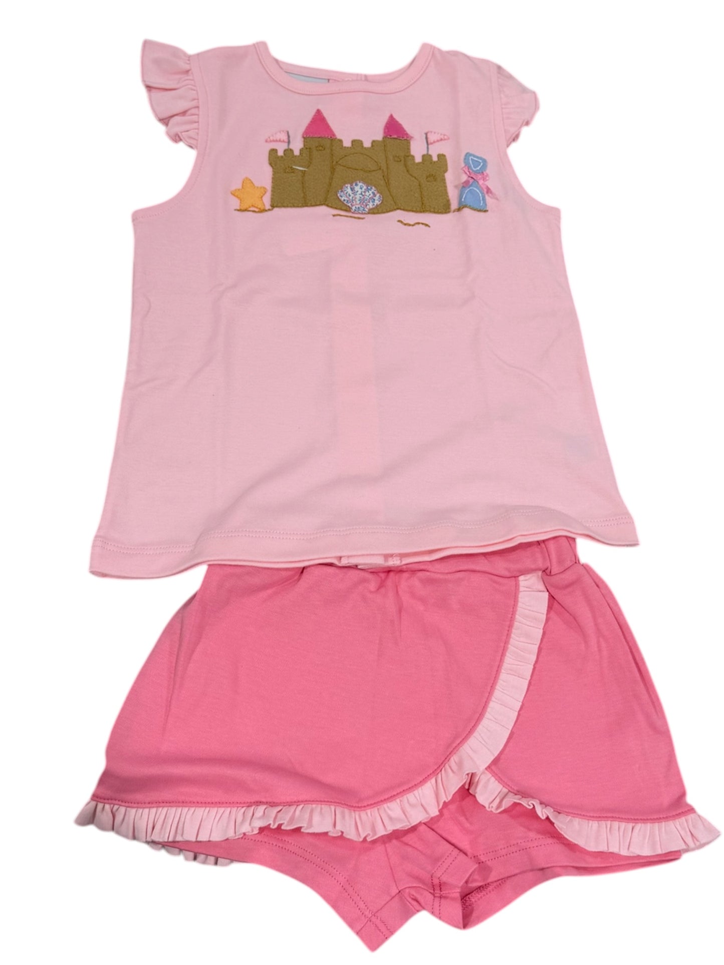 Squiggles Sandcastle Sue Skort Set