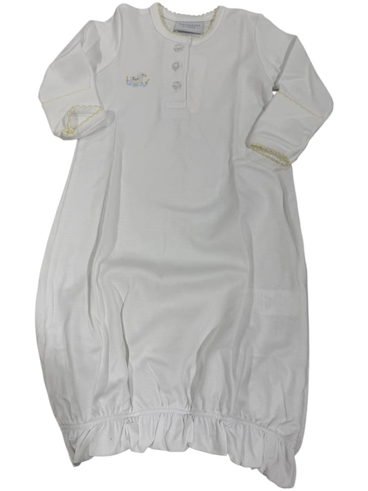 Squiggles Puddles the Duck Henley Gown