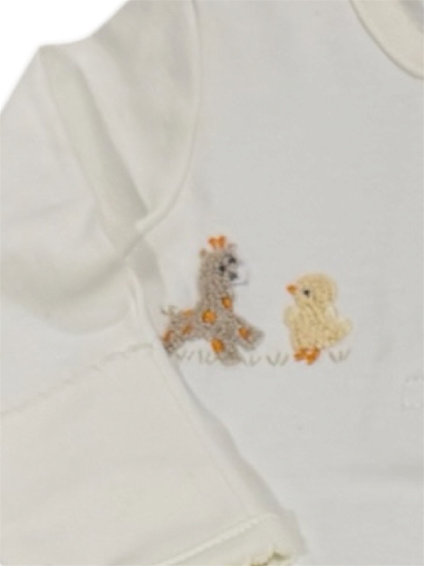 Squiggles Giraffe & Duck Henley Gown