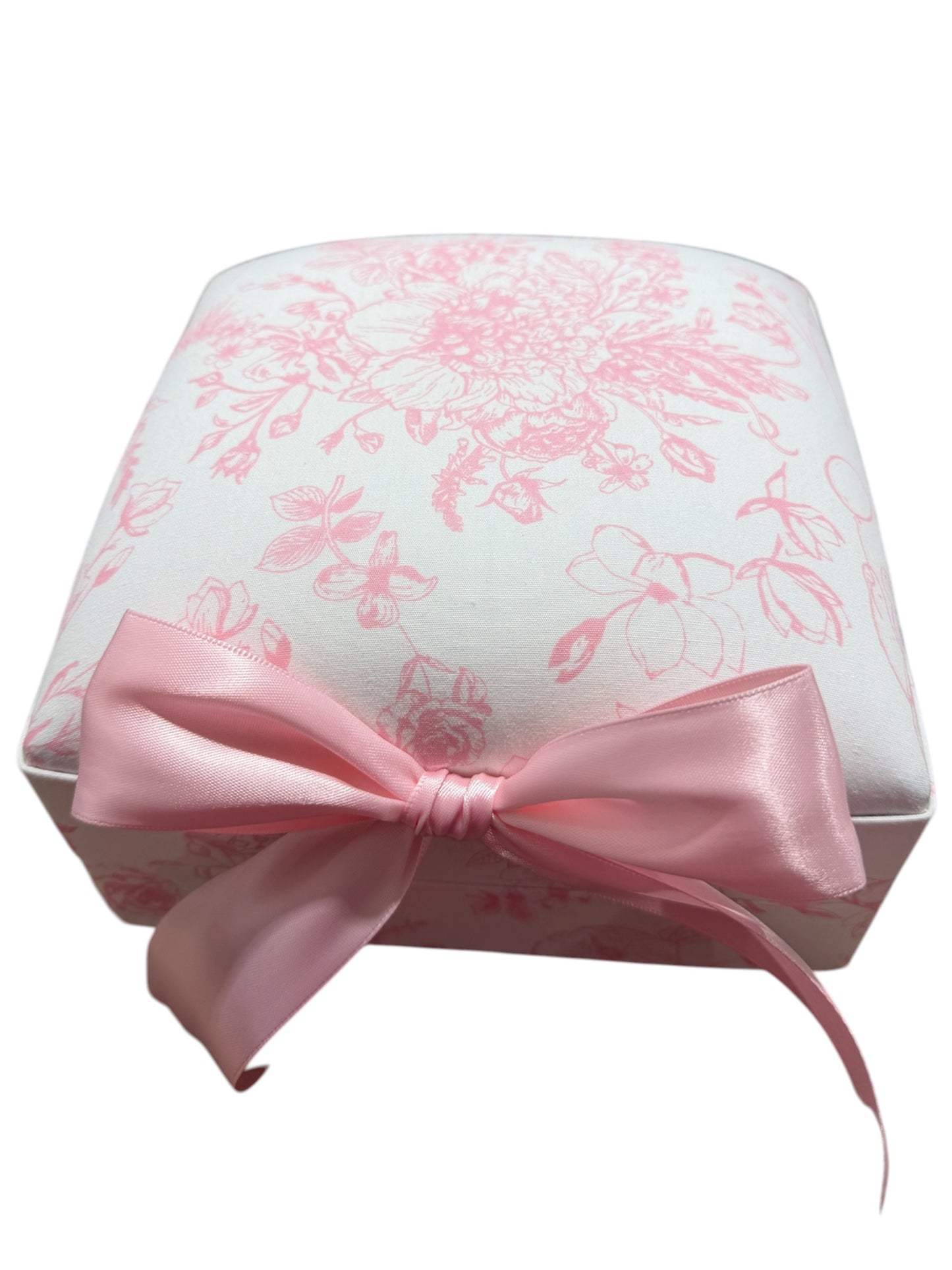 Beary Blossoms Toile Jewelry Box