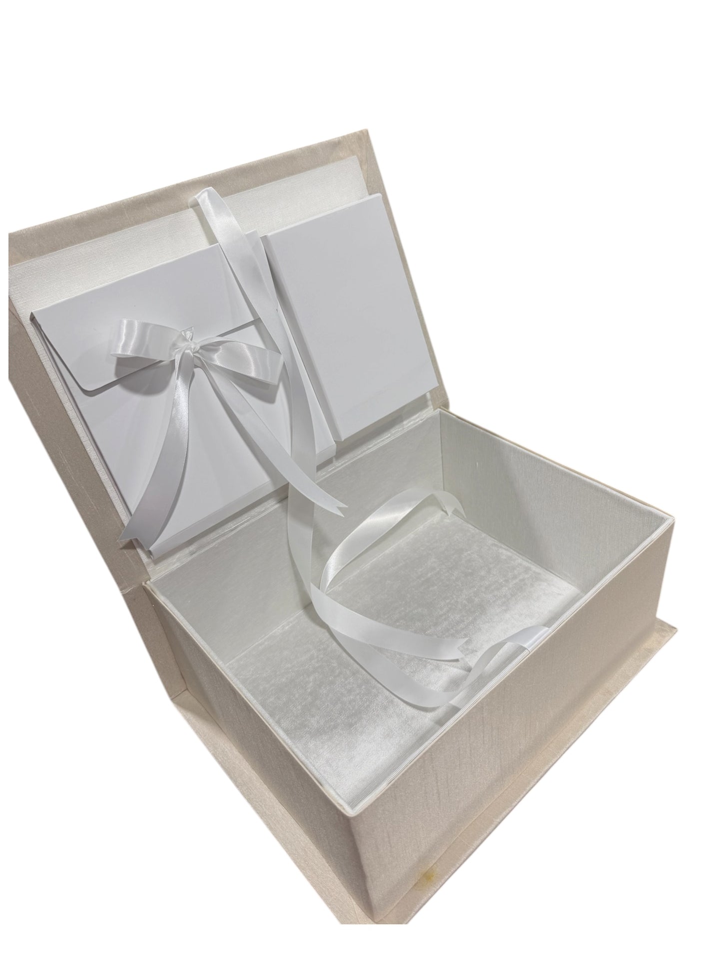 Girl's Medium Christening Box - Swiss Batiste Dress