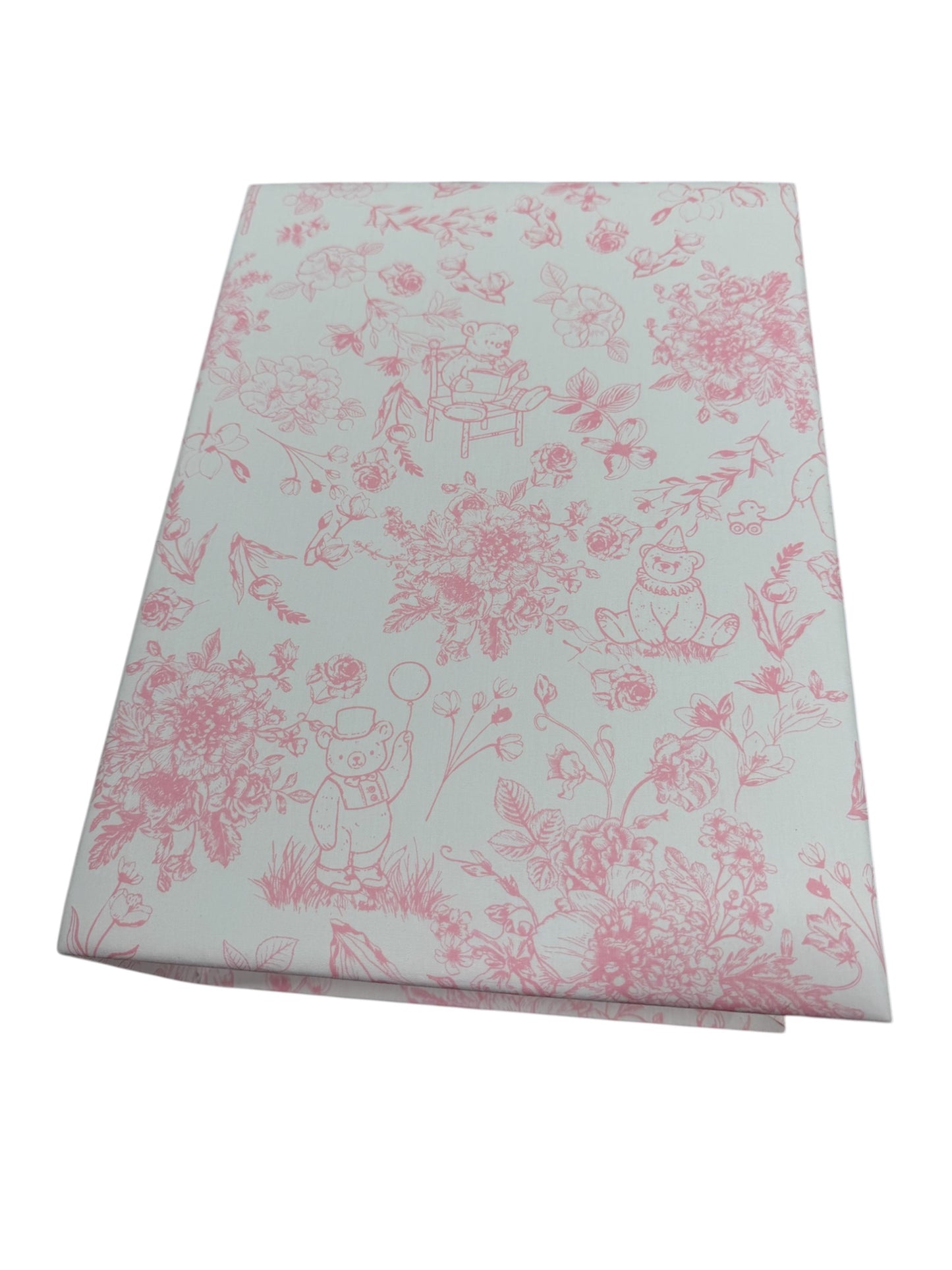 Berry Blossoms Toile Medium Baby Keepsake Box