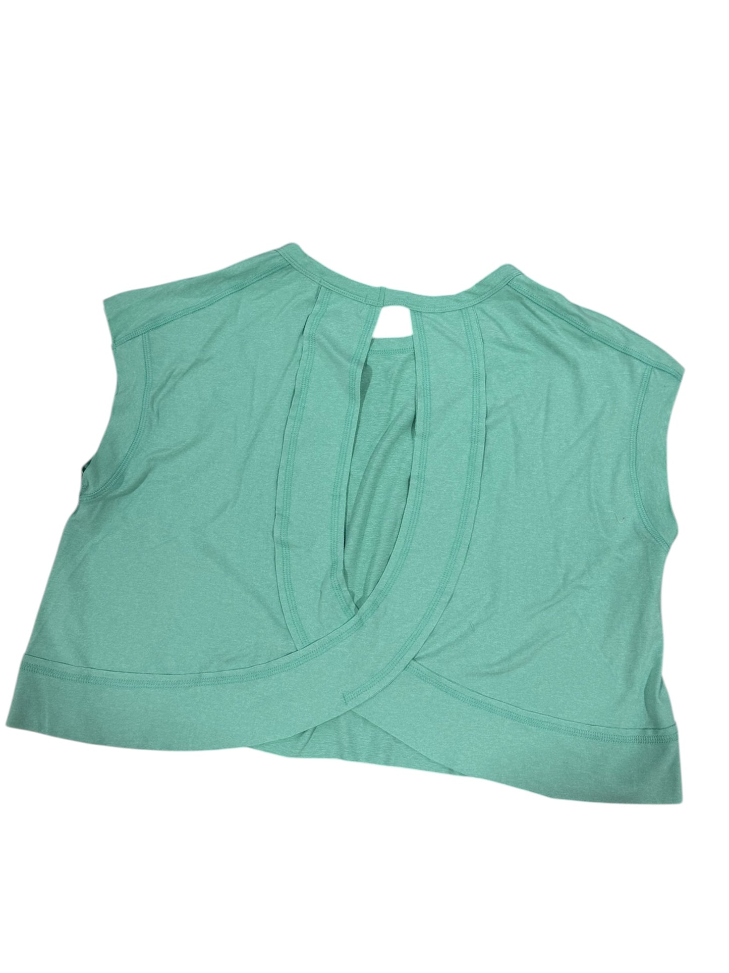 Fornia Creations Split Back Top- Neptune Green