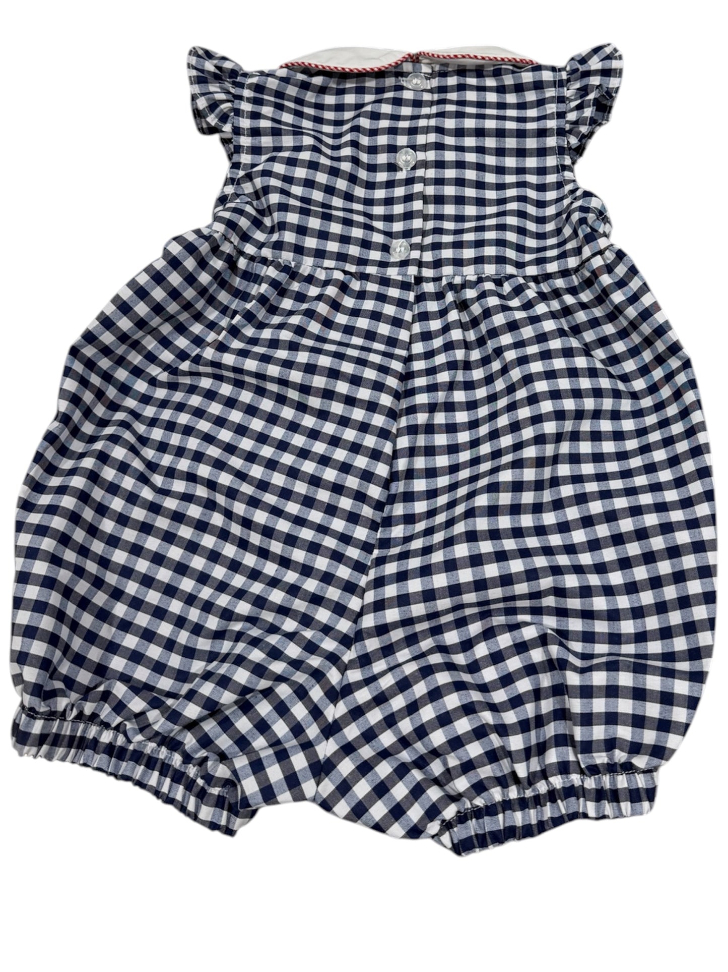 Charming Little One Blue Navy & Red Marley Bubble