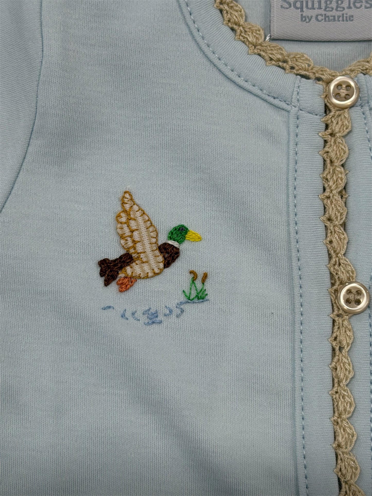 Sqiuiggles Up Up and Away L/S DayGown