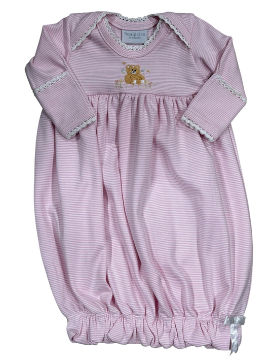 Squiggles Mini Pretty Girl Bear Lap Shoulder Gown