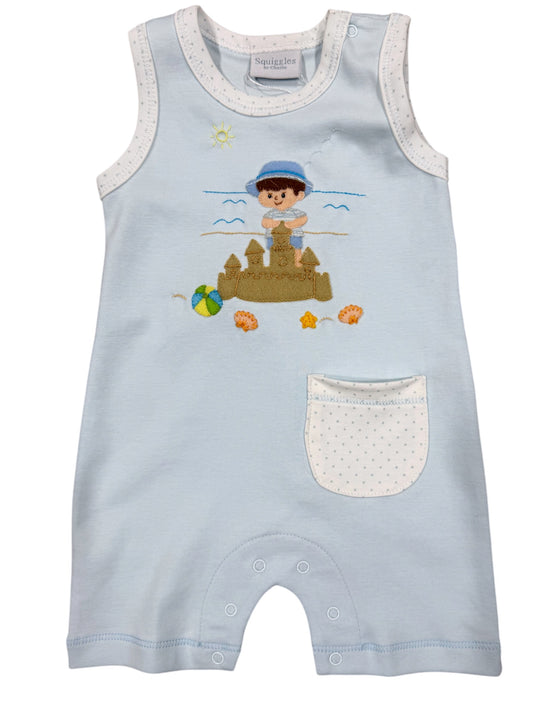 Squiggles Sheldon's Beach Sleeveless Romper