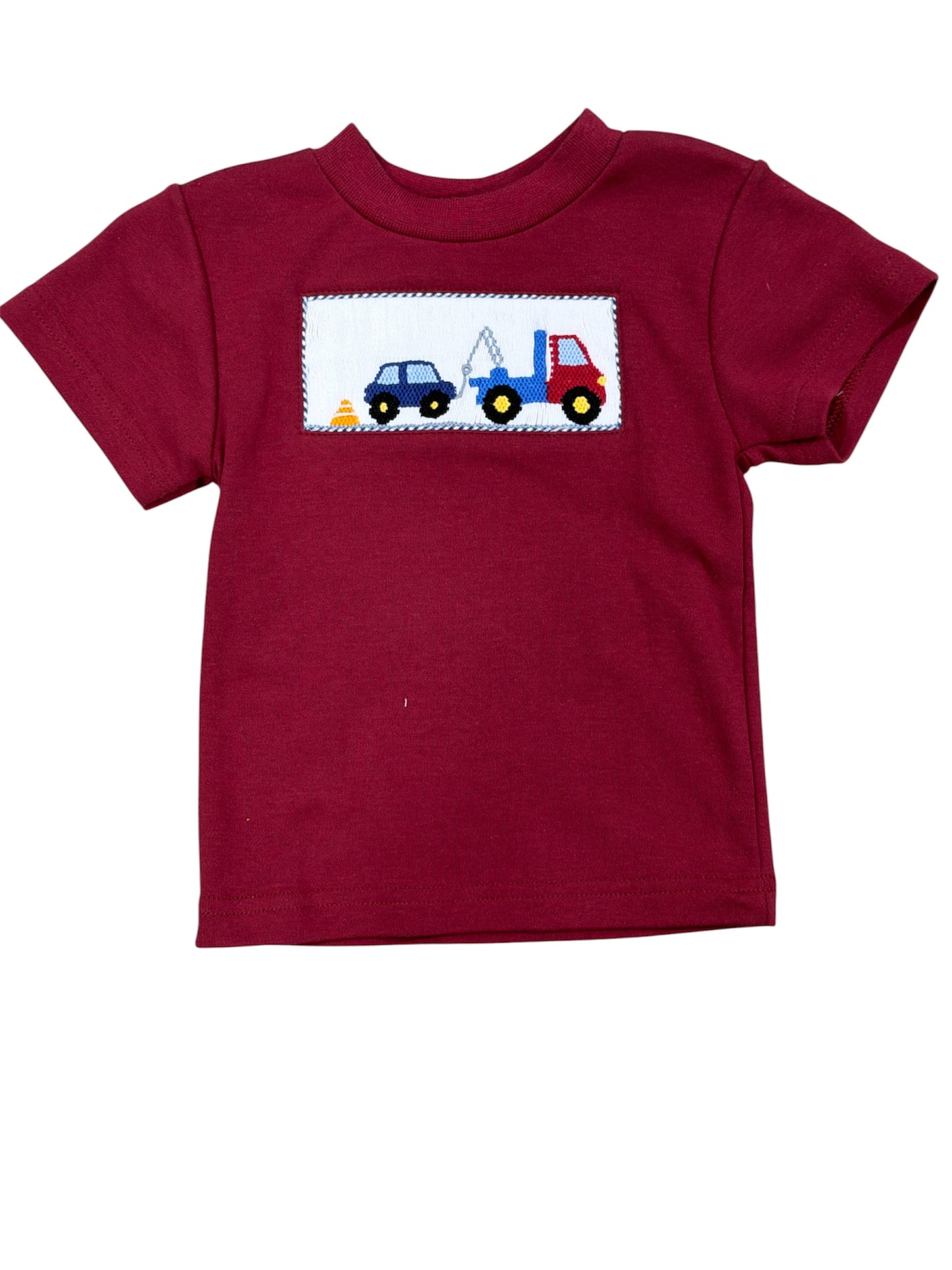 Vive La Fete Tow Truck Smocked Tee