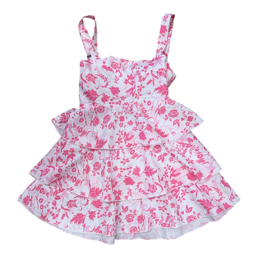 Mommy & Me Floral Layered Dress - Pink
