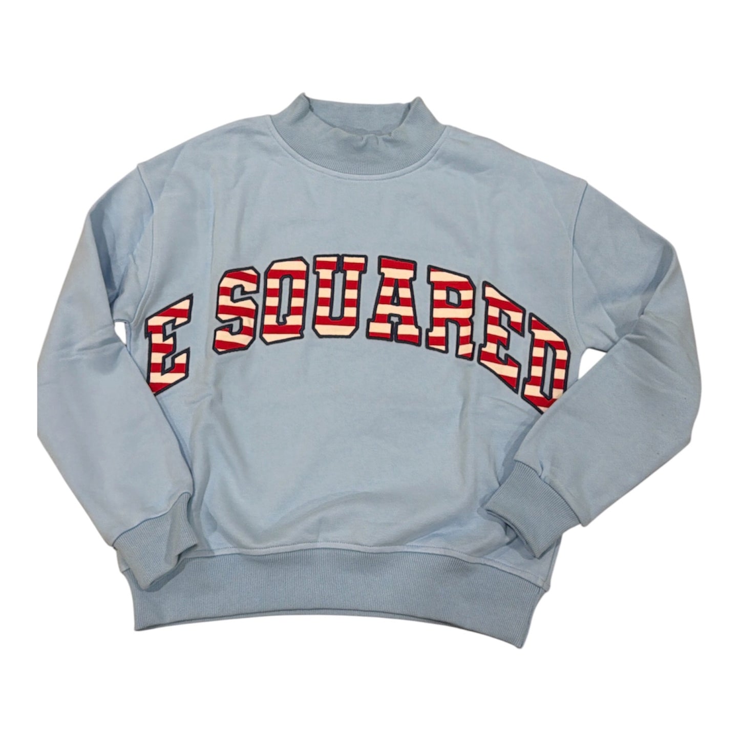 E Squared Mock Neck Sweatshirt - Americana