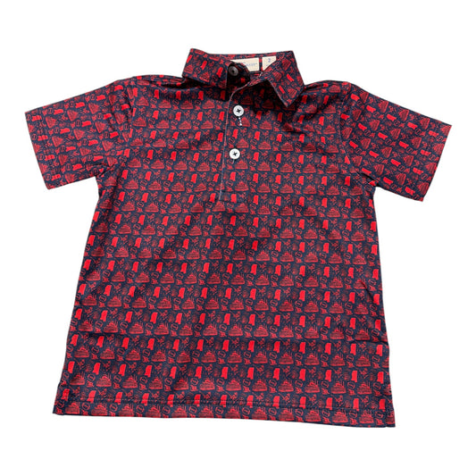 Bald Head Blues Custom Youth Polo - Ole Miss