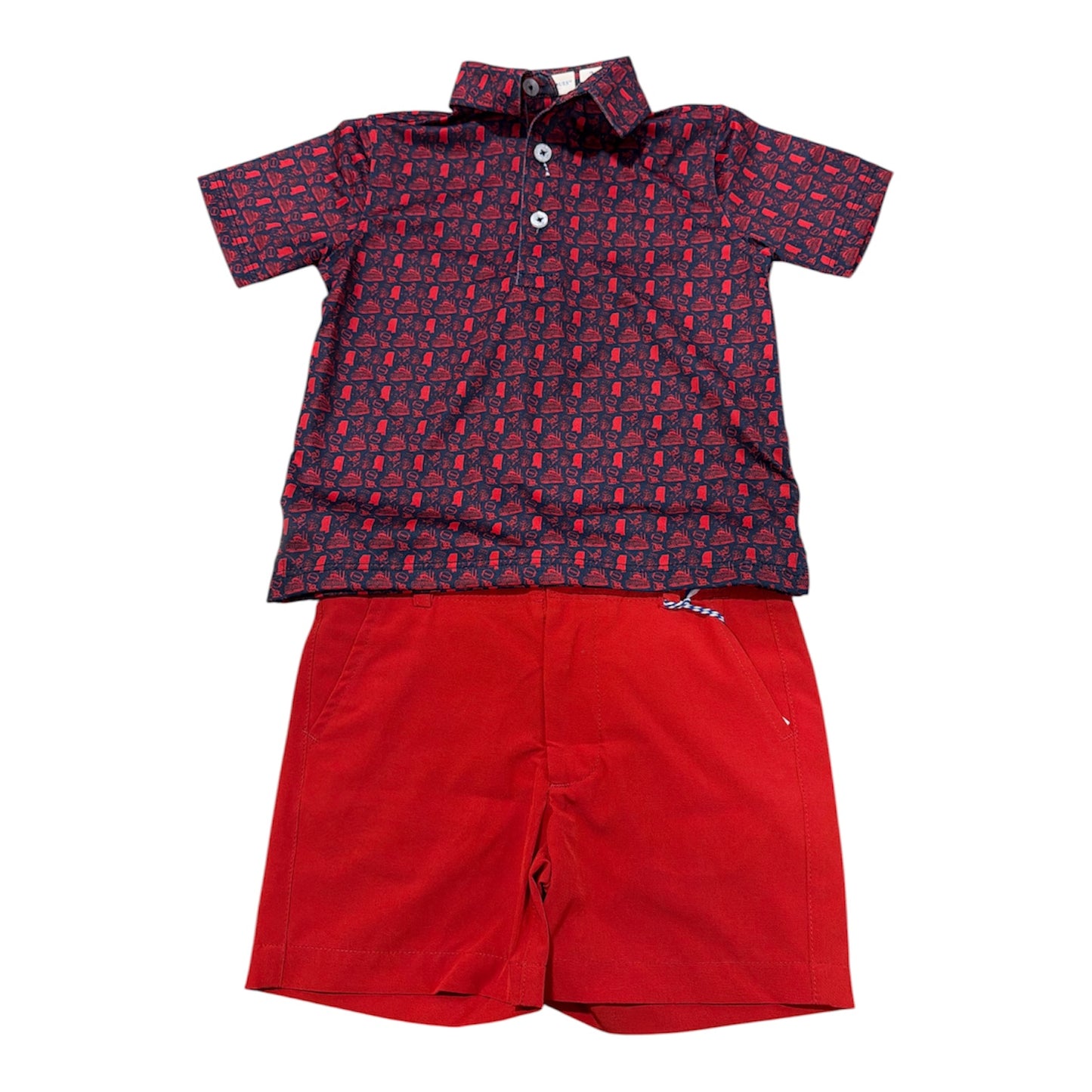 Bald Head Blues Custom Youth Polo - Ole Miss