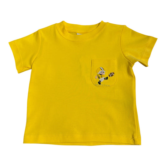Squiggles Football Kicker Pocket Tee