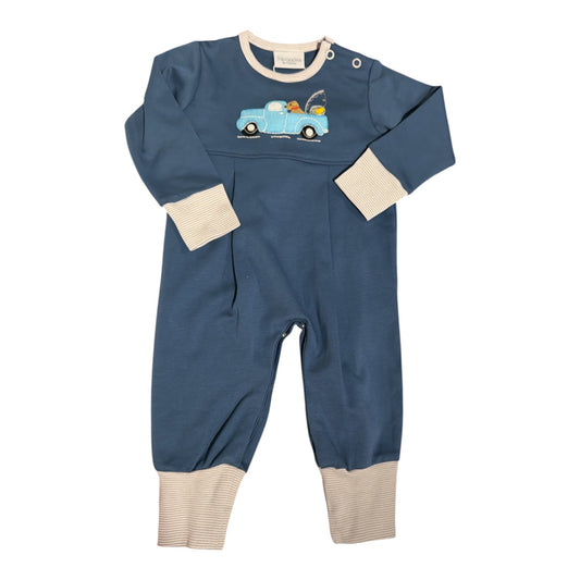Squiggles Fishing with Fred LS Coveralls