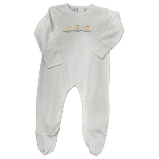 Squiggles Ducks Footed Coverall