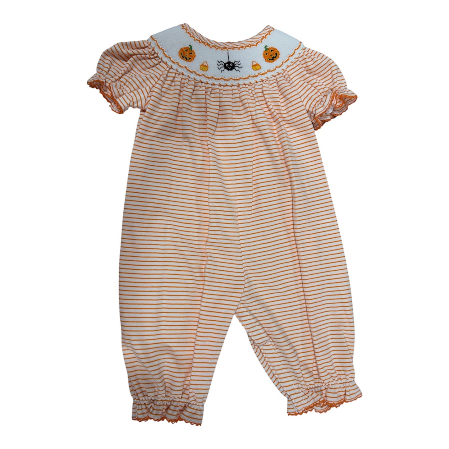 Petit Bebe Jack o' Lanter Girls Bishop Bubble