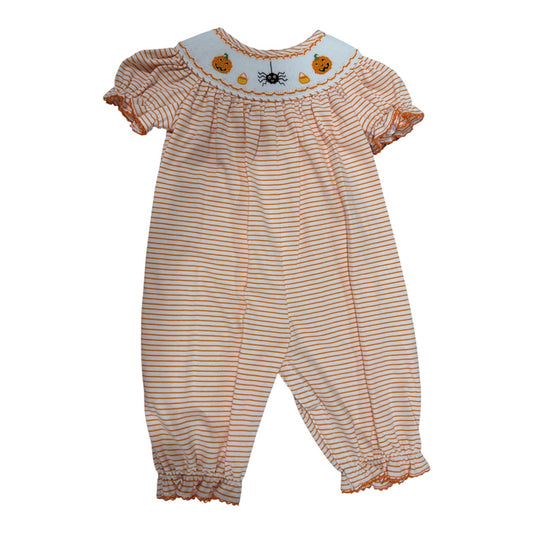 Petit Bebe Jack o' Lanter Girls Bishop Bubble