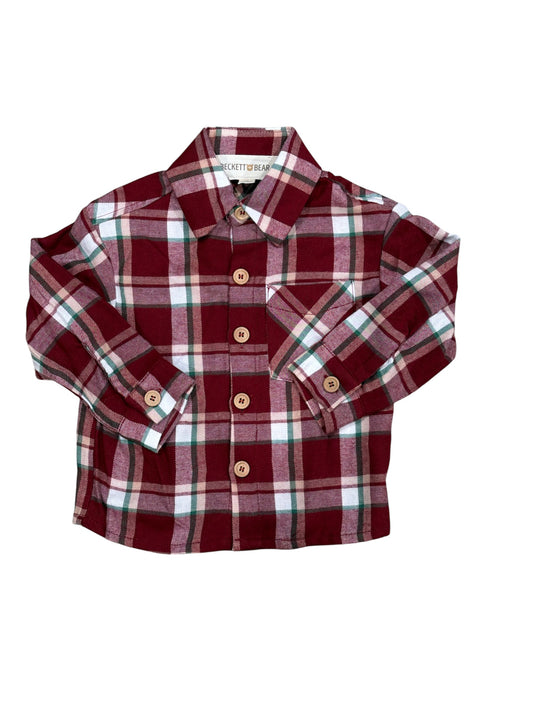Beckett + Bear Winterberry Shirt - Boys