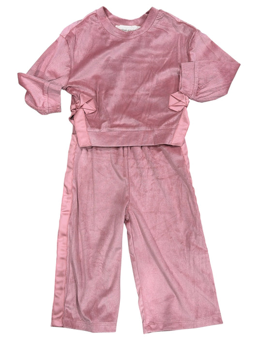 Mabel & Honey Bowtiful Blush Two Piece Set