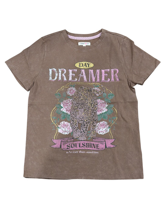 Paper Flower Day Dreamer Distressed Graphic Tee