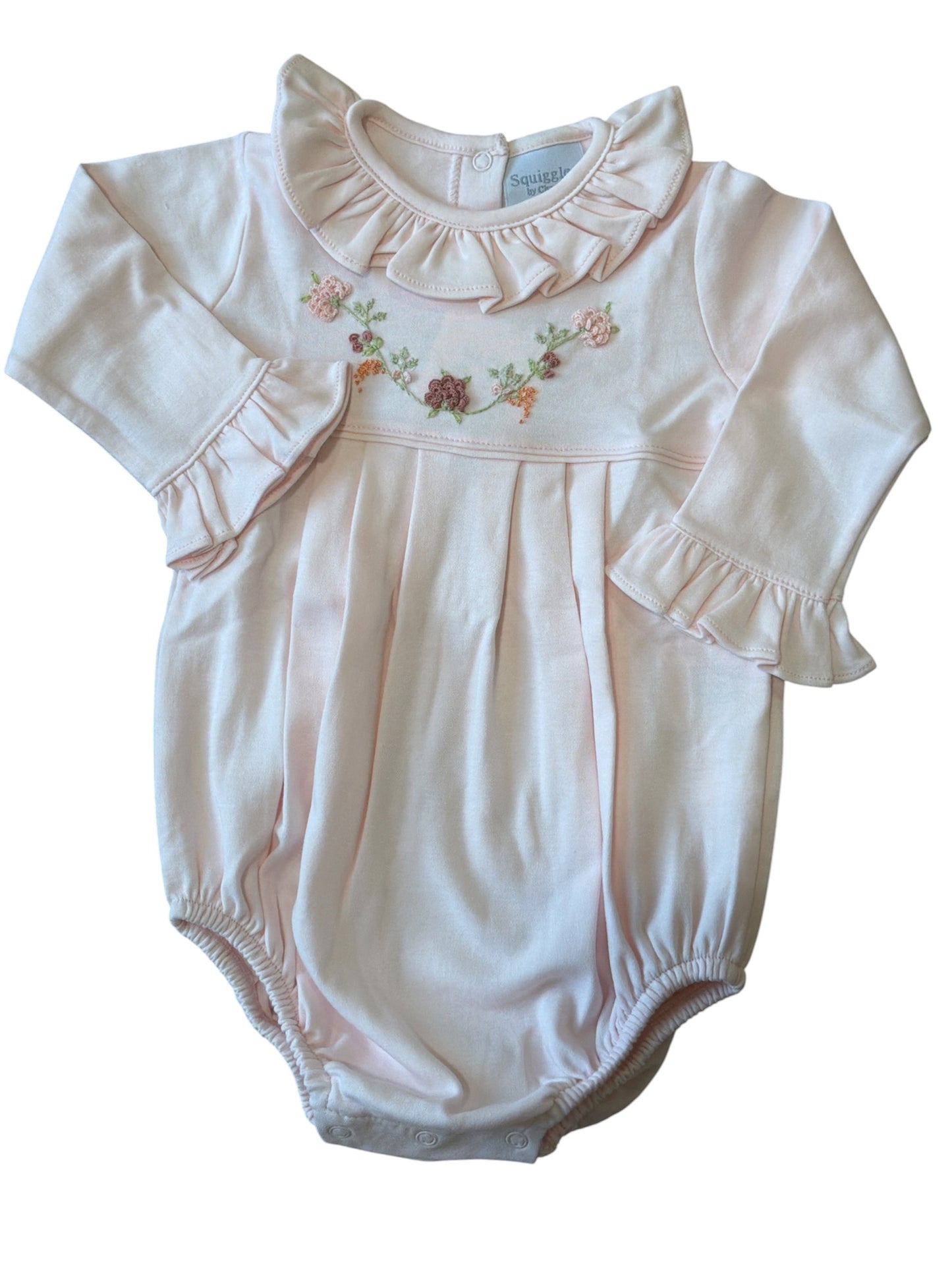 Squiggles Pretty Vine L/S Pleated Bubble