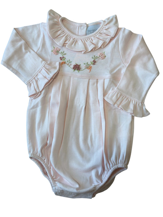 Squiggles Pretty Vine L/S Pleated Bubble