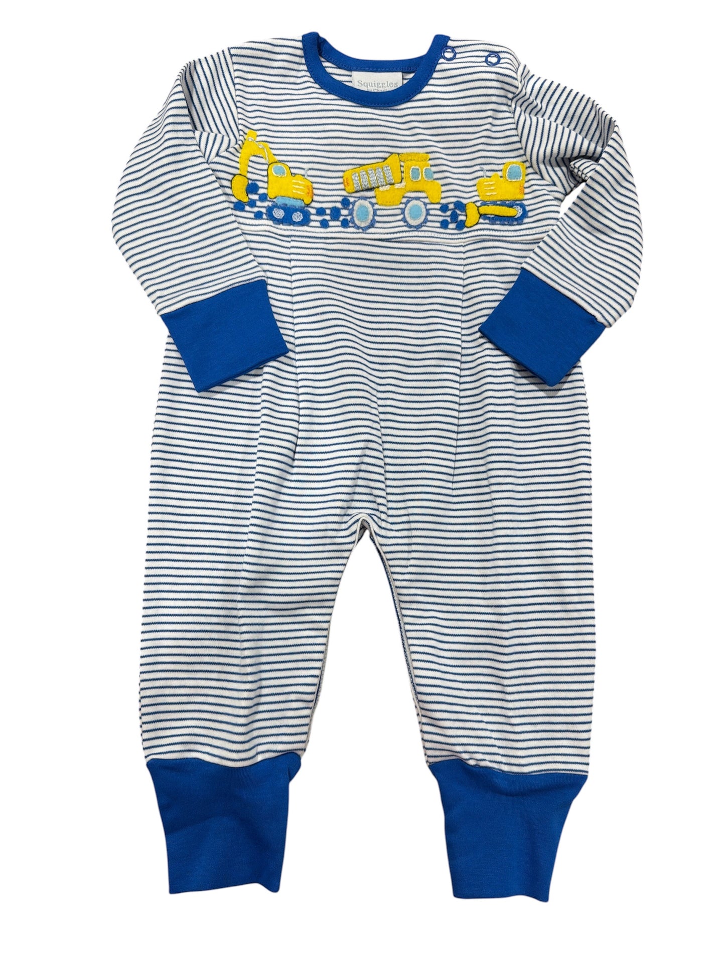 Squiggles Construction Crew LS Coverall