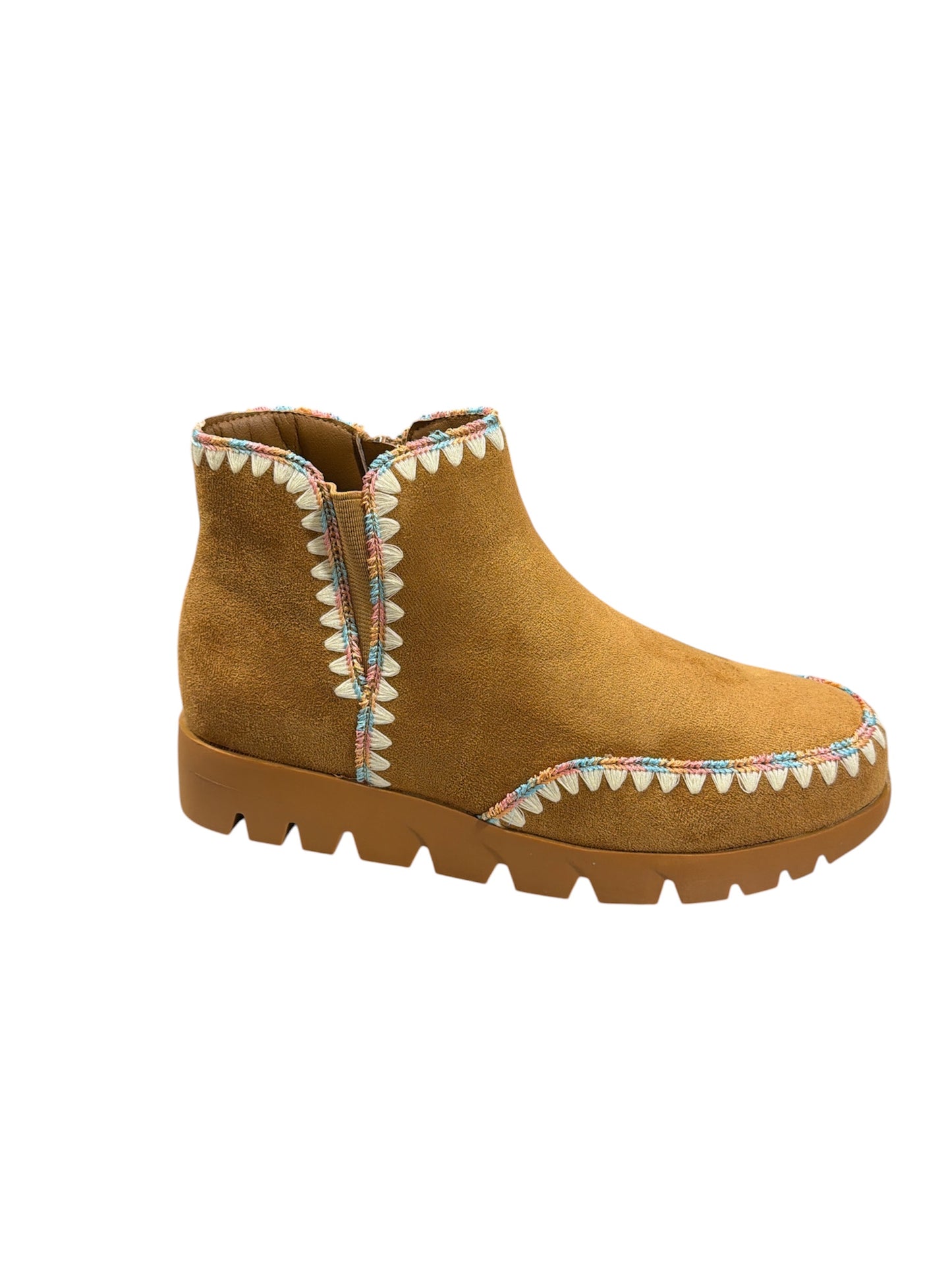 Mia Kids Camyla Chestnut  Ankle Boots
