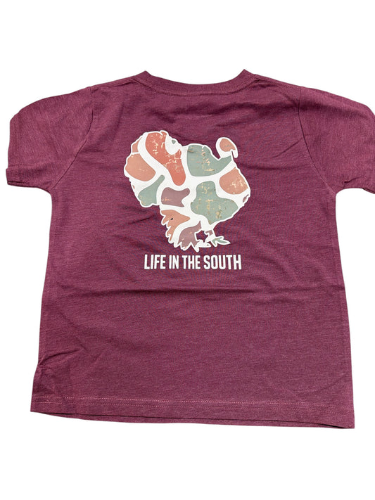Life in the South Camo Turkey Tee