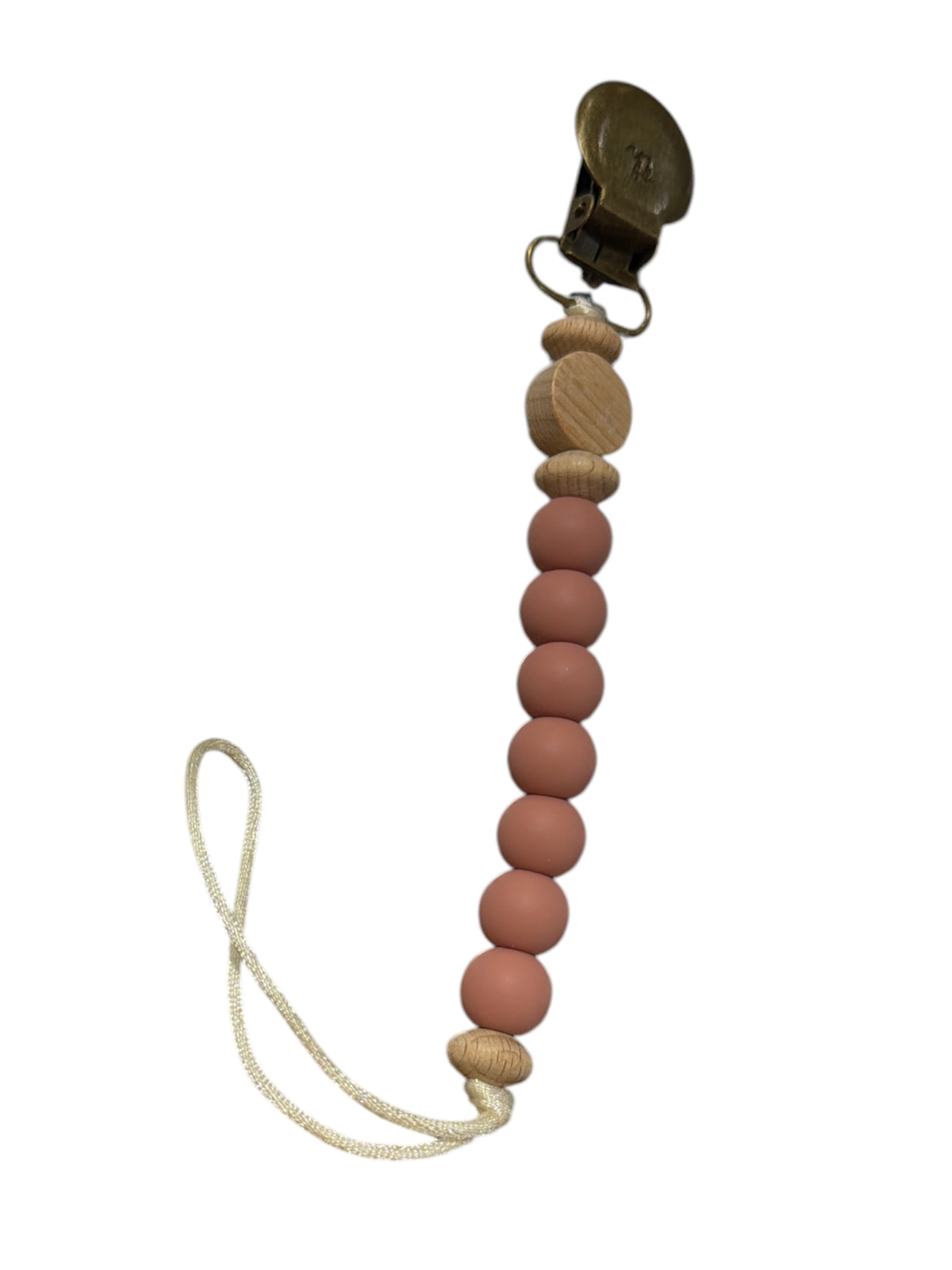 Three Hearts Petite Jace Pacifier/Toy Clip