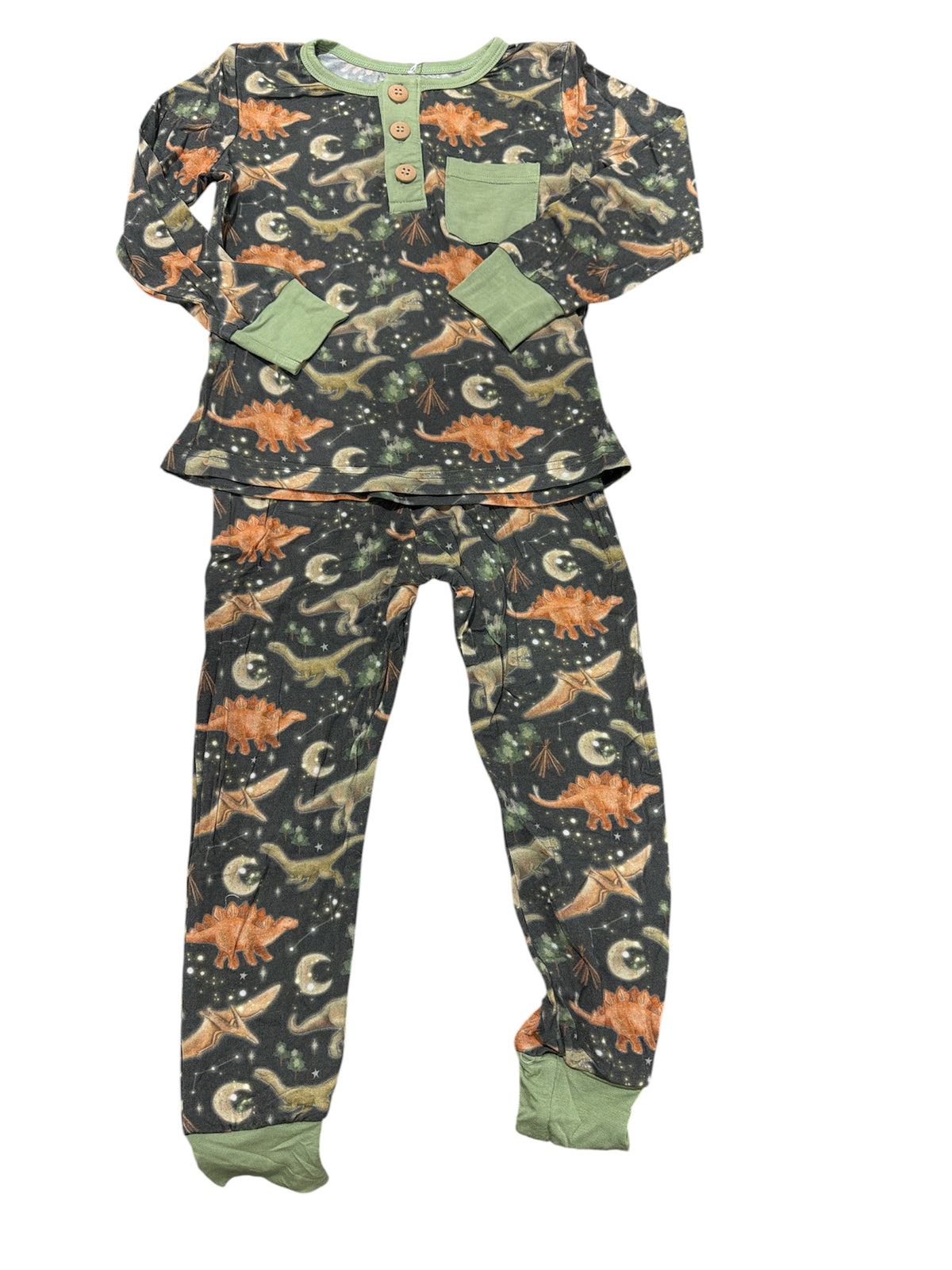 Rockin Royalty Dino Galaxy Two Pc Toddler PJ Set