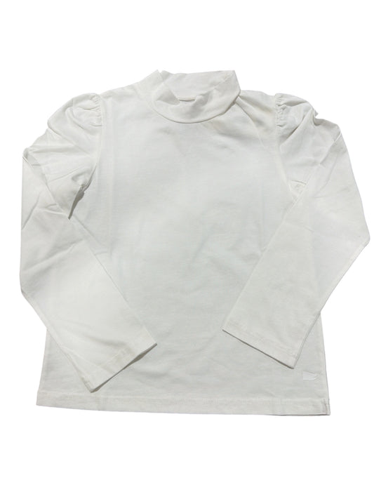 Pedal Girls Mock Tee - White
