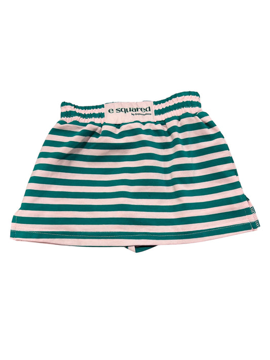 E Squared Striped Skort - Fairway
