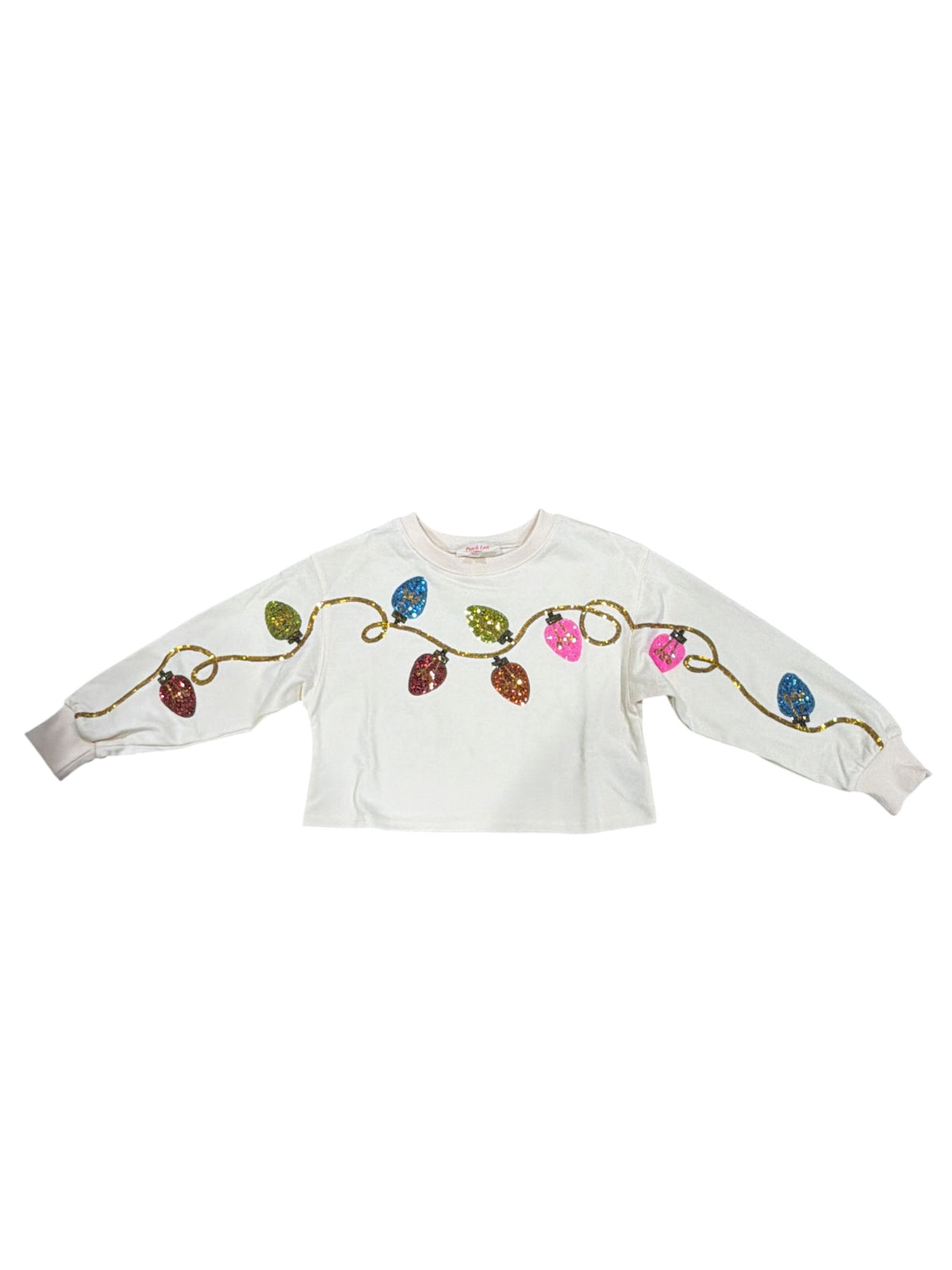 Peach Love Christmas Multi-Color Light Sequins