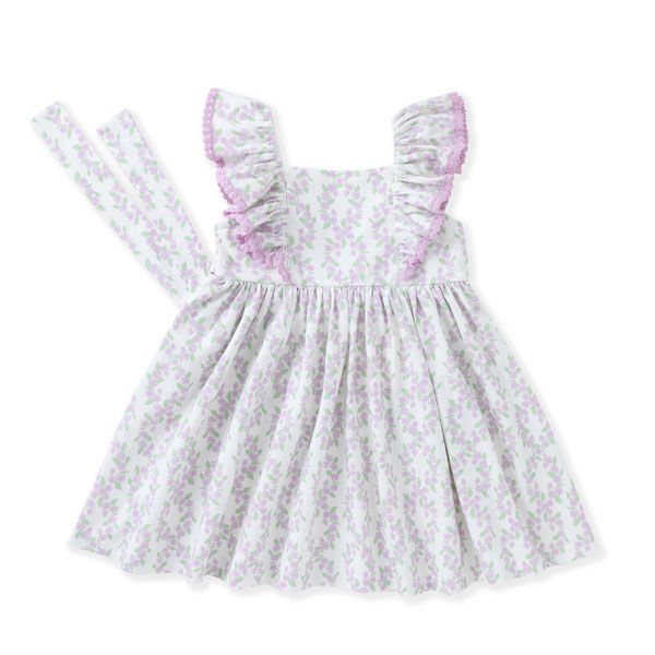 Swoon Baby Lilac Pinafore Dress