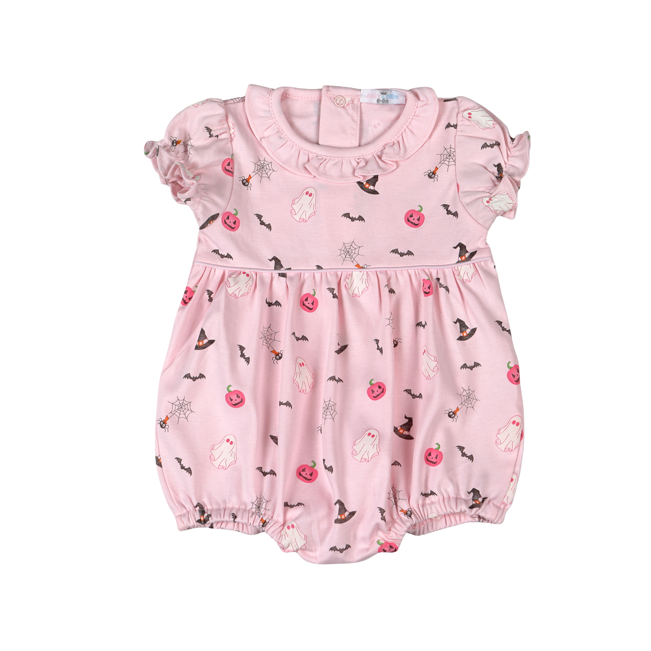 Baby Loren Spookie Time Scollop Collar Bubble
