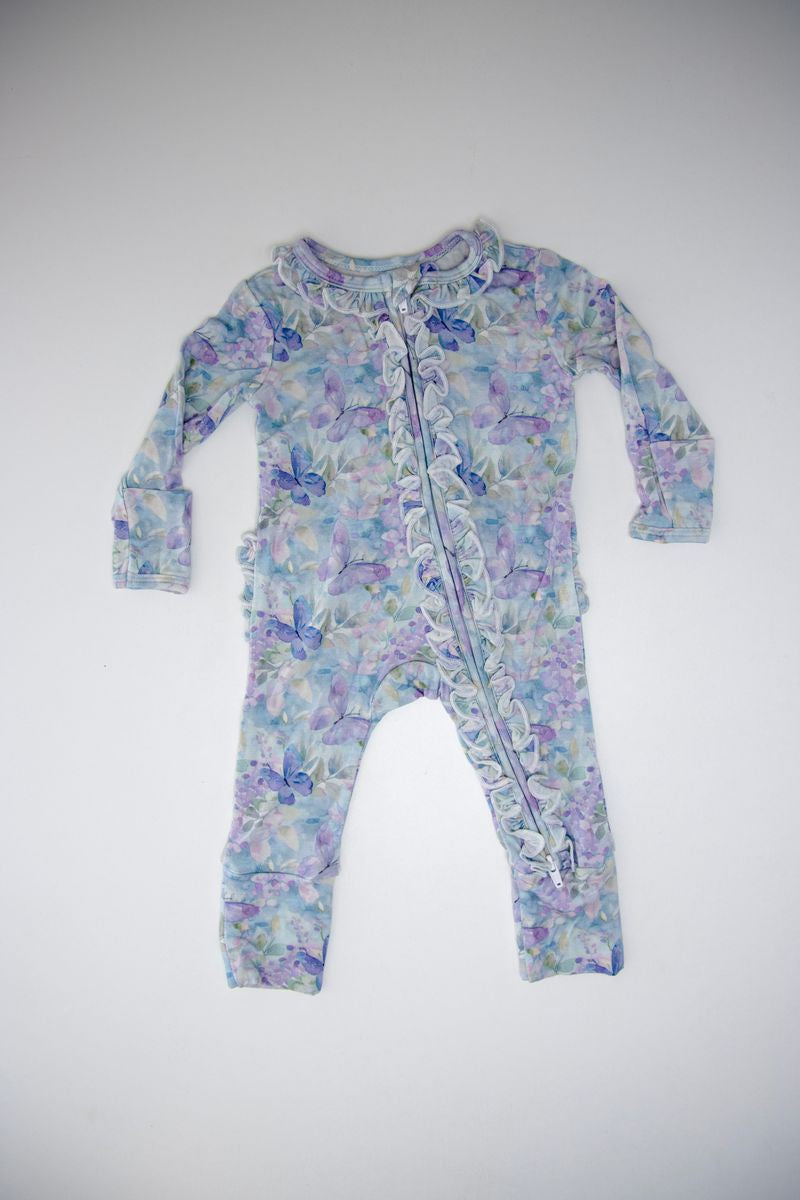 Rockin Royalty Violet Grace Footie