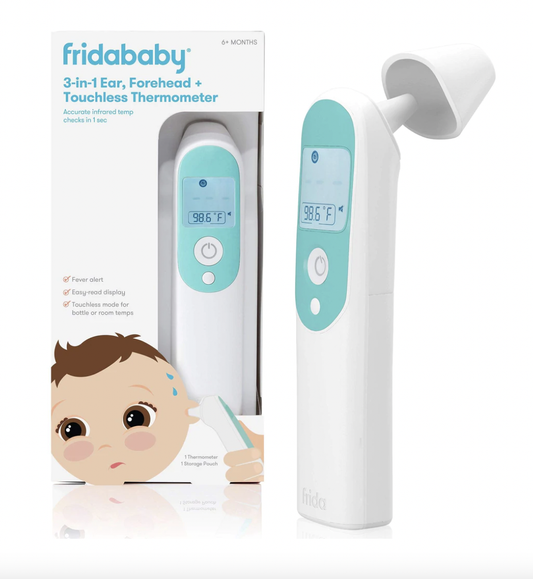 3-in-1 Ear, Forehead + Touchless Infrared Thermometer