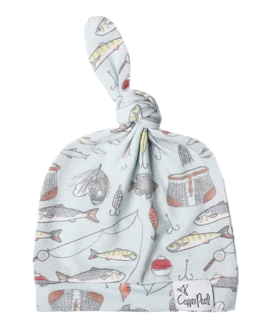 CP Trout Top Knot Hat