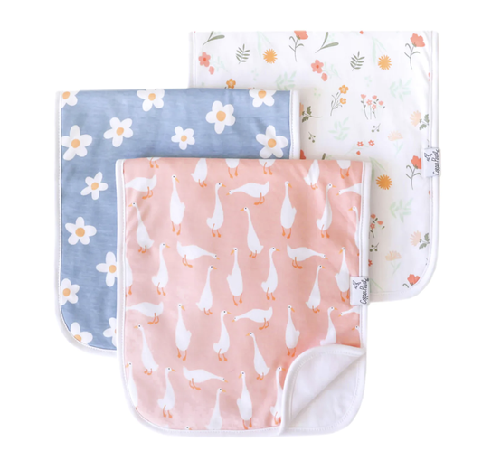 CP Goosie Burp Cloth Set