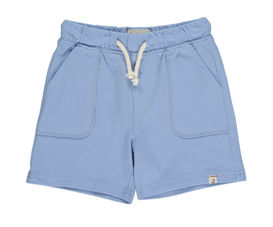 Timothy Pale Blue Pique Shorts